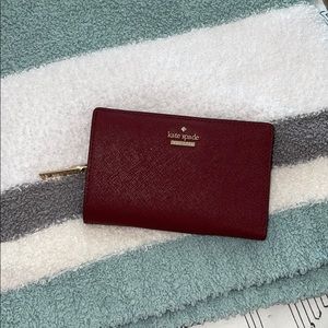 Kate Spade burgundy wallet